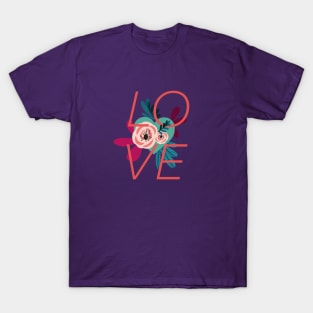 Love print T-Shirt